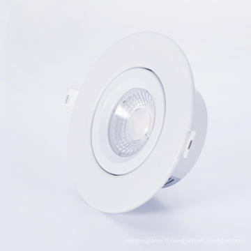 Lumière LED encastrée à cardan de 4 pouces avec boîte de jonction